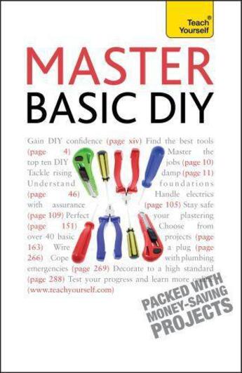 Couverture du livre « Master Basic DIY: Teach Yourself » de Doctor Diy aux éditions Hodder Education Digital