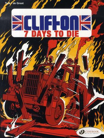 Couverture du livre « Clifton t.3 ; 7 days to die » de Bob De Groot et Turk aux éditions Cinebook