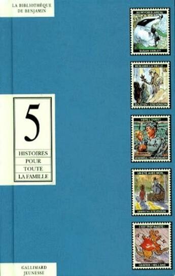 Couverture du livre « 5 histoires pour toute la famille » de Anita Harper et Susan Varley et Collectif et Charlotte Zolotov et Helen V. Griffith et James Stevenson et Martin Waddell aux éditions Gallimard-jeunesse