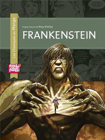 Couverture du livre « Frankenstein » de Mary Shelley et Liu Linus aux éditions Nobi Nobi
