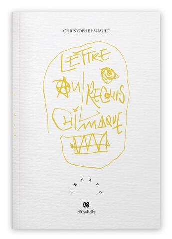 Couverture du livre « Lettre au recours chimique » de Christophe Esnault aux éditions Aethalides