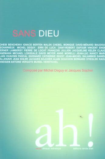 Couverture du livre « Sans dieu » de  aux éditions Cercle D'art