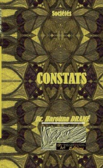 Couverture du livre « Constats » de Harouna Drame aux éditions Dhart
