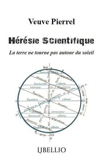 Couverture du livre « Heresie scientifique - la terre ne tourne pas autour du soleil » de Pierrel Veuve aux éditions Libellio