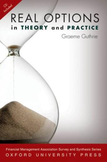 Couverture du livre « Real Options in Theory and Practice » de Guthrie Graeme aux éditions Editions Racine