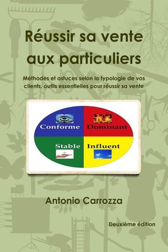 Couverture du livre « Réussir sa vente aux particuliers » de Antonio Carrozza aux éditions Lulu