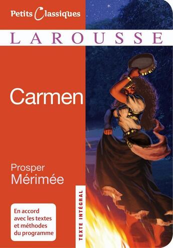 Couverture du livre « Carmen (édition 2008) » de Prosper Merimee aux éditions Larousse