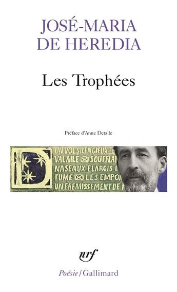 Couverture du livre « Les trophées » de Jose-Maria De Heredia aux éditions Gallimard