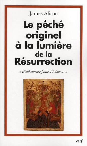 Couverture du livre « Le péché originel à la lumière de la résurrection ; 