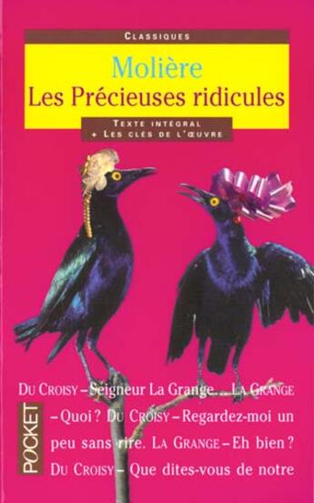 Couverture du livre « Les Precieuses Ridicules » de Moliere aux éditions Pocket