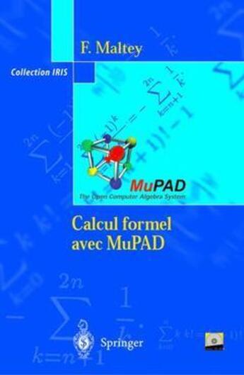 Couverture du livre « Calcul formel avec mupad » de Maltey F. aux éditions Springer