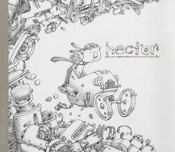 Couverture du livre « Hector » de Vincent Leveque aux éditions Textuaire