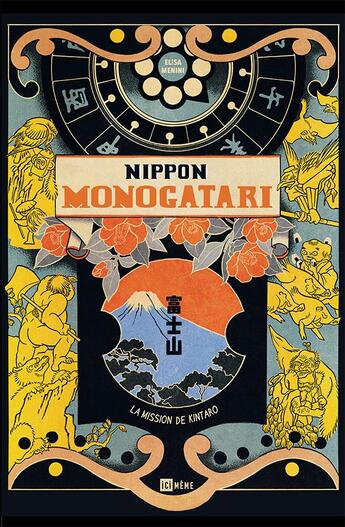 Couverture du livre « Nippon Monogatari : la Mission de Kintaro » de Elisa Menini aux éditions Ici Meme