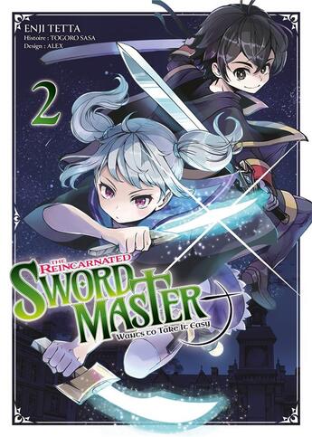 Couverture du livre « The reincarnated swordmaster Tome 2 » de Togoro Sasa et Enji Tetta aux éditions Meian