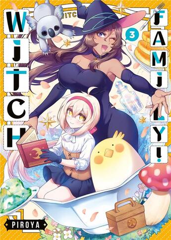 Couverture du livre « Witch family ! Tome 3 » de Piroya aux éditions Meian