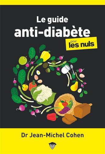 Couverture du livre « Le guide anti-diabète pour les nuls » de Jean-Michel Cohen aux éditions First