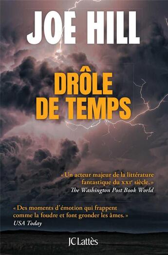 Couverture du livre « Drôle de temps » de Joe Hill aux éditions Lattes