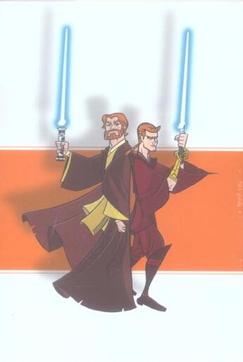 Couverture du livre « Star Wars - clone wars ; coffret t.1 à t.4 » de John Ostrabder et Stephen Thompson et Haden Blackman et Jan Duursema aux éditions Delcourt