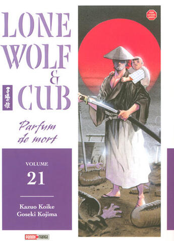 Couverture du livre « Lone wolf & cub Tome 21 : parfum de mort » de Kazuo Koike et Goseki Kojima aux éditions Panini