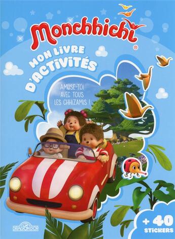 Couverture du livre « Monchhichi ; mon livre d'activités » de  aux éditions Les Livres Du Dragon D'or