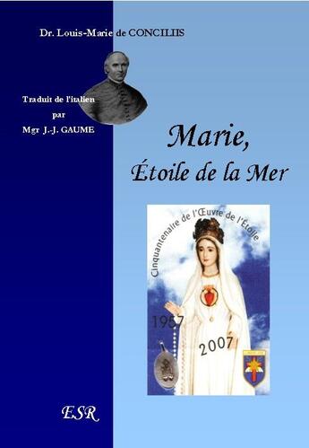 Couverture du livre « Marie, étoile de la mer » de Louis-Marie Conciliis aux éditions Saint-remi