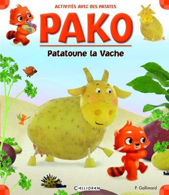 Couverture du livre « Patatoune la vache » de P Gallimard aux éditions Calligram