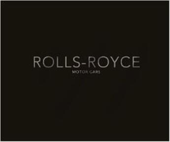 Couverture du livre « Rolls-royce motor cars deluxe edition » de Braun Andreas aux éditions Hirmer