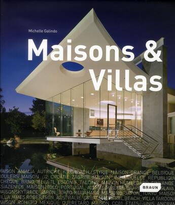 Couverture du livre « Maisons et villas » de Michelle Galindo aux éditions Braun