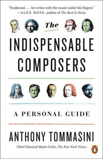 Couverture du livre « The indispensable composers » de Tommasini Anthony aux éditions Random House Us