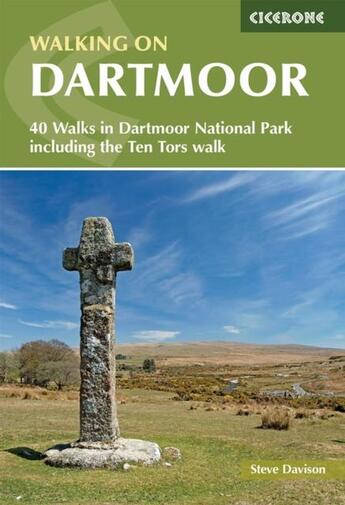 Couverture du livre « WALKING ON DARTMOOR » de Steve Davison aux éditions Cicerone Press