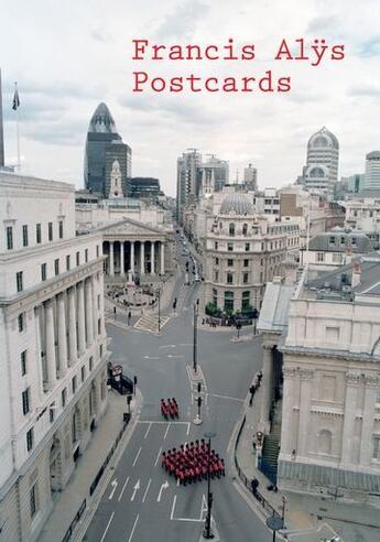 Couverture du livre « Francis alys postcard book » de Mark Godfrey aux éditions Tate Gallery