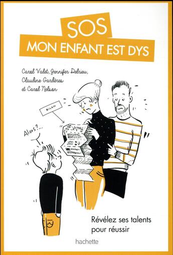 Couverture du livre « Sos mon enfant est dys » de Dyslexie France aux éditions Hachette Pratique