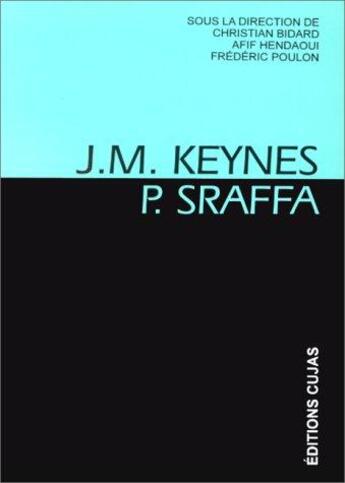 Couverture du livre « Keynes & sraffa » de  aux éditions Cujas