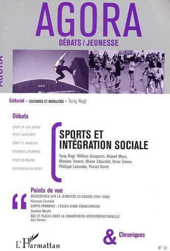 Couverture du livre « Sports et intégration sociale » de  aux éditions Editions L'harmattan