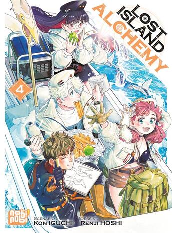 Couverture du livre « Lost island alchemy Tome 4 » de Renji Hoshi et Kon Iguchi aux éditions Nobi Nobi