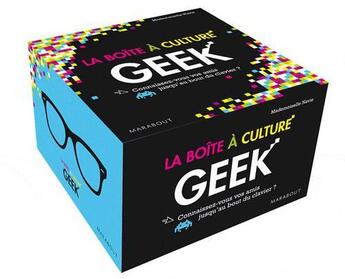 Couverture du livre « La boîte à culture geek » de V Mosser aux éditions Marabout