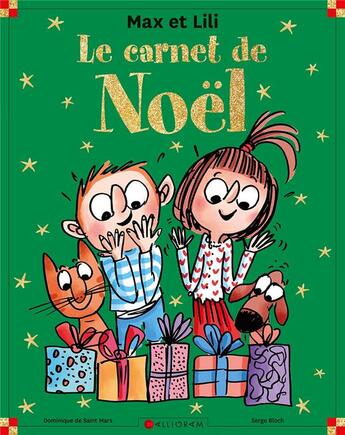 Couverture du livre « Le carnet de Noël » de Dominique De Saint-Mars aux éditions Calligram