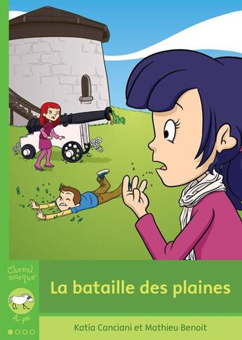 Couverture du livre « La bataille des plaines » de Katia Canciani aux éditions Epagine