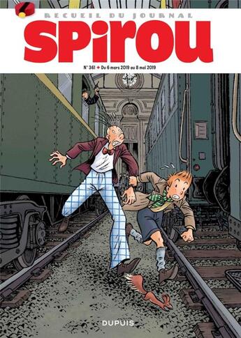 Couverture du livre « Recueil Spirou n.361 » de  aux éditions Dupuis