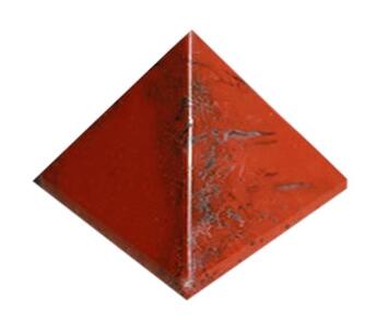 Couverture du livre « Pyramide jaspe rouge - piece 30 mm » de  aux éditions Dg-exodif