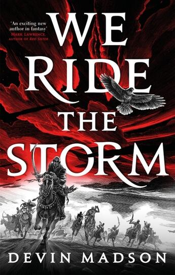 Couverture du livre « WE RIDE THE STORM » de Devin Madson aux éditions Orbit Uk