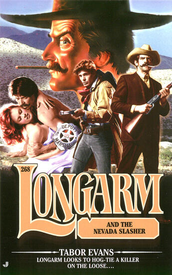 Couverture du livre « Longarm 268: Longarm and the Nevada Slasher » de Evans Tabor aux éditions Penguin Group Us