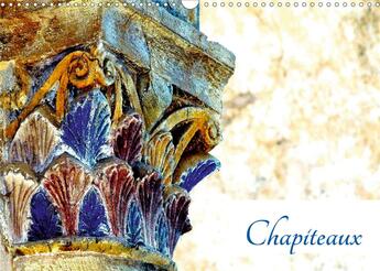 Couverture du livre « Chapiteaux (Calendrier mural 2020 DIN A3 horizontal) ; Chapiteaux de l'abbatiale de Conques (Calendrier mensuel, 14 Pages ) » de Patrice Thebault aux éditions Calvendo