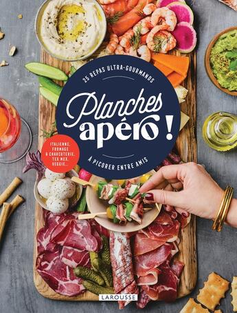 Couverture du livre « Planches apero » de Emmanuelle Levesque aux éditions Larousse