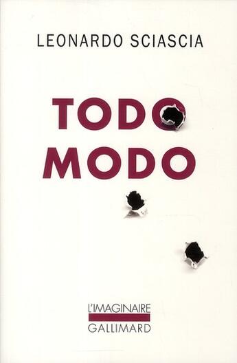 Couverture du livre « Todo modo » de Leonardo Sciascia aux éditions Gallimard