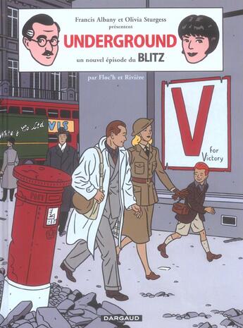 Couverture du livre « Albany : underground » de Francois Riviere et Arnaud Floc'H aux éditions Dargaud