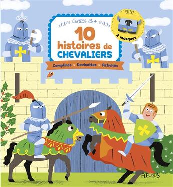 Couverture du livre « 10 histoires de chevaliers » de  aux éditions Fleurus