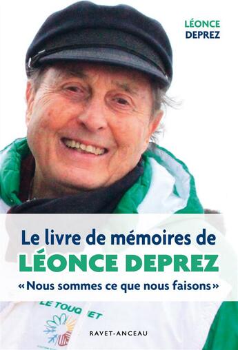 Couverture du livre « Le livre de mémoires de Léonce Deprez » de Leonce Deprez aux éditions Ravet-anceau