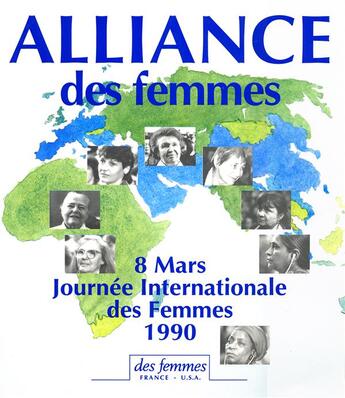 Couverture du livre « 8 mars 1990 ; hommage à des femmes exceptionnelles » de  aux éditions Des Femmes