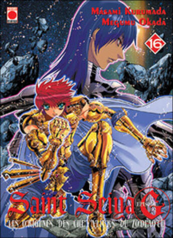 Couverture du livre « Saint Seiya - épisode G t.16 » de Masami Kurumada et Megumu Okada aux éditions Panini